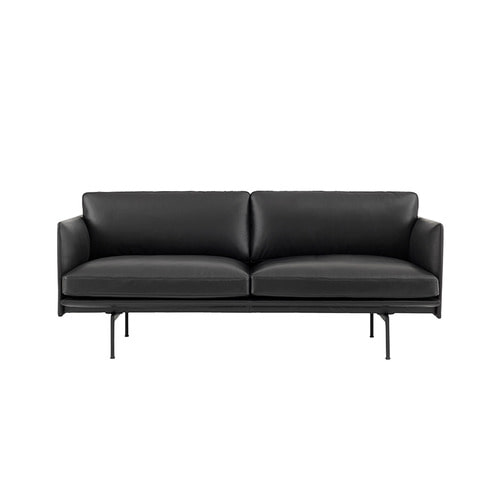 Muuto - Outline Sofa 2 Seater Leather