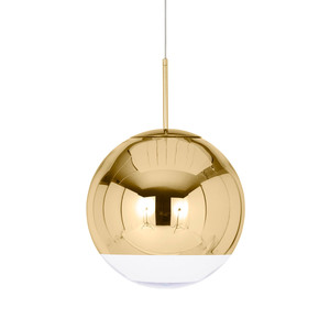 Tom Dixon Mirror Ball Gold Pendant Lamp 40cm