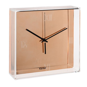 Kartell - Tic &amp; Tac Wall Clock, copper
