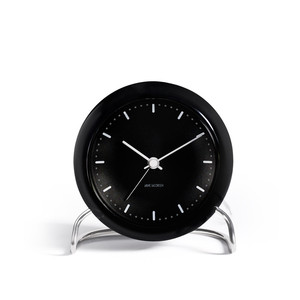 Rosendahl - AJ City Hall Alarm Clock, black