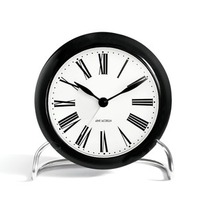 Rosendahl - AJ Roman Table Clock w. alarm, Ø 11 cm
