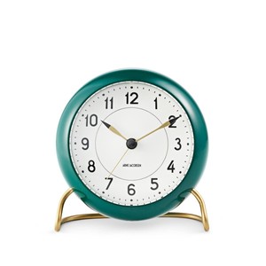 Rosendahl - AJ Station Alarm Clock, green / white