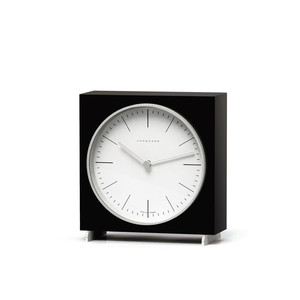 Junghans - Max Bill Quartz table clock, black