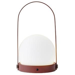 Menu Carrie LED table lamp Burned Red