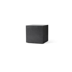 Menu Plinth cubic side table Black
