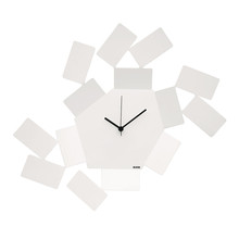 Alessi - La Stanza Dello Scirocco Wall Clock, white 