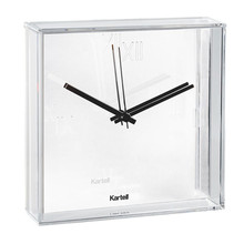 Kartell - Tic &amp; Tac Wall Clock, white