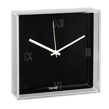 Kartell - Tic &amp; Tac Wall Clock, black