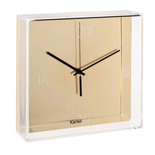 Kartell - Tic &amp; Tac Wall Clock, gold