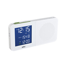 Braun - Digital Radio Alarm-Clock BNC010, white