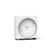 Junghans - Max Bill Quartz table clock, white