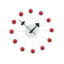 Vitra - Ball Clock, red