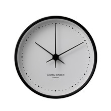 Georg Jensen - Henning Koppel Wall Clock Ø 22 cm, black / white