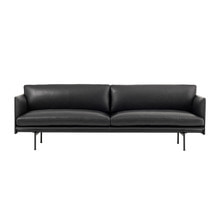 Muuto - Outline Sofa 3 Seater Leather