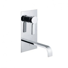Smooth Concealed Vertical Basin Mixer