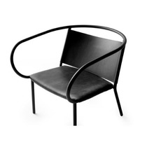 Menu Afteroom lounge chair black